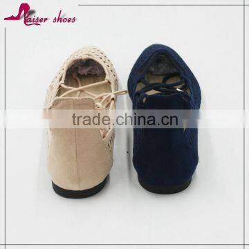 SSK16-544 Low Price Women Moccasin Casual Ladies Flat Shoes photo-4