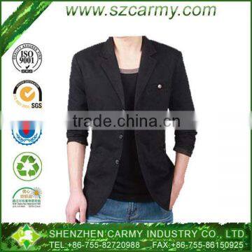 College Student Casual University Guys Cool Black Cheap Price Blazer