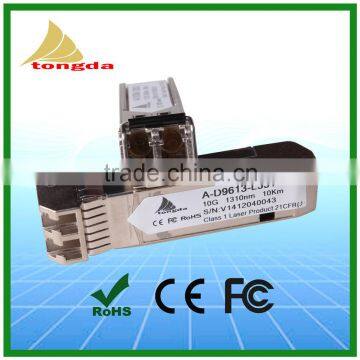 10G SFP+ ZR transceiver (SFP plus) 10G SFP+ Singlemode 1550nm 80km Optical transceiver