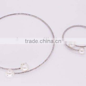Online Shopping Promotional Prices white gold necklace set price in malaysia GJ-080