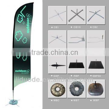 advertising feather flag banner for indoor outdoor adverting