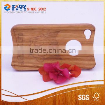 2014 Newest wooden cell phone case with wood buttons design