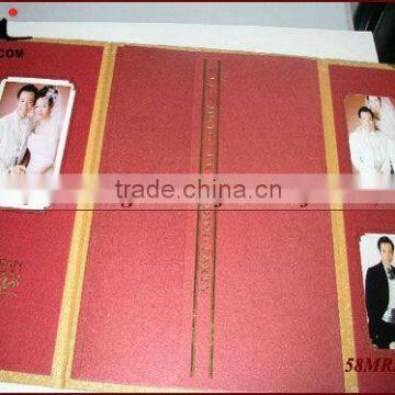 Wedding Photo Folioes folding out photo holder,Photo Holder with Stand Clips,Photo Holder
