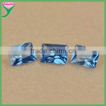 Wholesale 119# asscher cut artificial spinel gemstone for sale