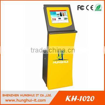 17 inch Touchscreen Kiosk terminal/ info kiosk terminal/touch screen self-service terminal kiosk