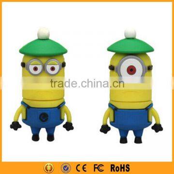 Despicable Me PVC Cute 8GB Minions USB with Free Samples