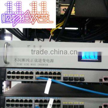 LCD Display 19 Inch 2U Rack Mount Pure Sine Wave Inverter for Industry and Telecom 1000VA 600W 48V dc to 110V ac off Grid photo-2