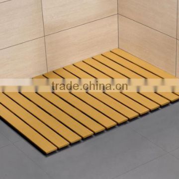 new polystyrene wooden matslatted board rectangular bathroom bath shower mat