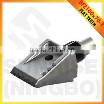 BFZ100*70-2 Foundation bucket tool auger drilling flat cutter bauer teeth