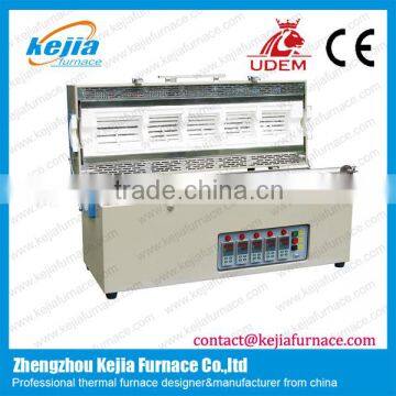 3/5 heating zones tube furnace