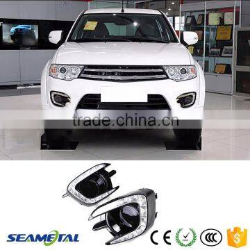 Auto 12V LED DRL Car Daytime Running Lights For Mitsubishi Pajero Sport 2013 2014 2015                        
                                                Quality Choice