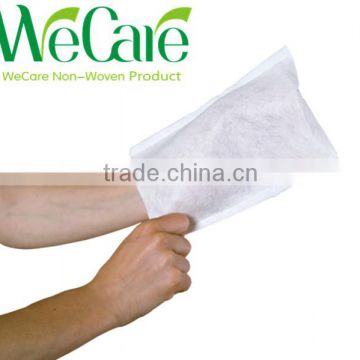 Non woven disposable wash gloves