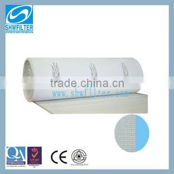 synthetic fiber ceiling filter media