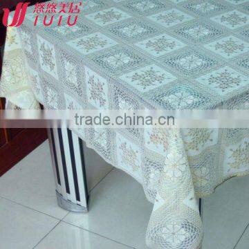 Lace table cloth, pvc tablecloth, printed tablecloth