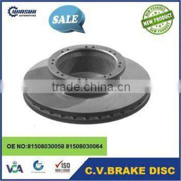 81508030058 81508030064 MAN truck brake disc rotor fren diski