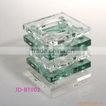 Promotional office supply gift crystal pen containers