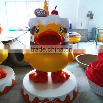 NEW design custom made duck sculpture