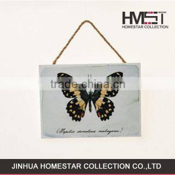 Hot sale new product butterfly and dragonfly picture wall pendant