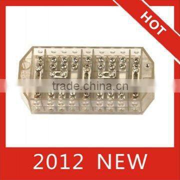 Electrical transparent terminal block