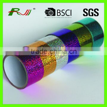 Bright luster holographic duct tape with eco-friendly