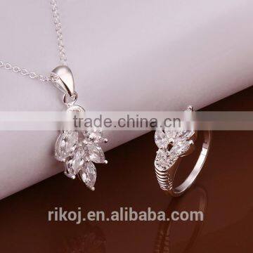 Wholesale Low price long chain imitation antique jewellery bridal sets