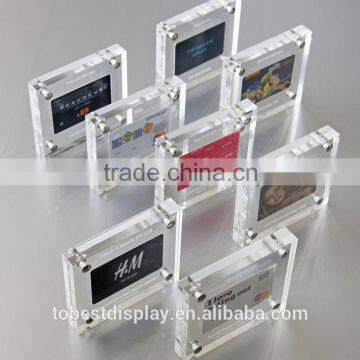 Customized acrylic images frame picture frame for wholesale