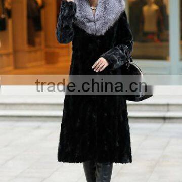 Women fashion fur coat genuine fur natural mink fur cheap fur coats