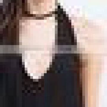 Black Sleeveless With Design Halter Culotte Jumpsuit For 2016 Sexy Women