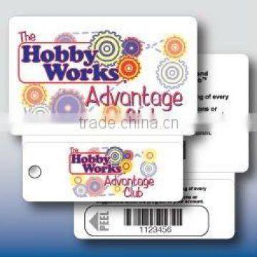 Single Shopper Card & Key Tag Combo (PVC) photo-1