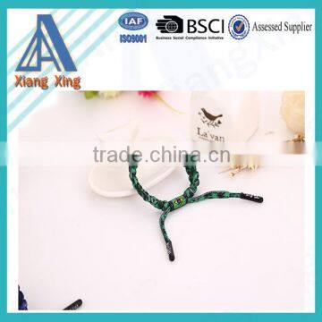 Wholesale Custom Cross Polyester Paracord Shoelace Bracelet