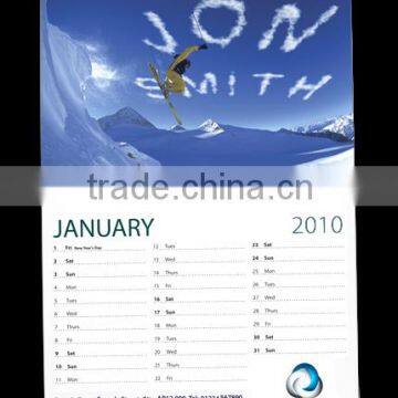 2016 professional calendar printing logo printing