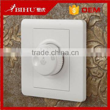 electric switch manufacturer BIHU White PC dimmer switch 220v led dimmer switch
