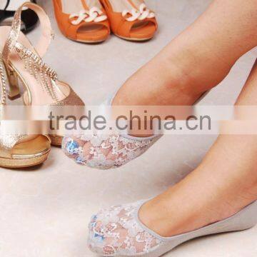 fancy lace Antiskid Invisible Socks