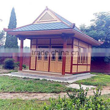 prefab light steel structure villa for scenic area /wood house