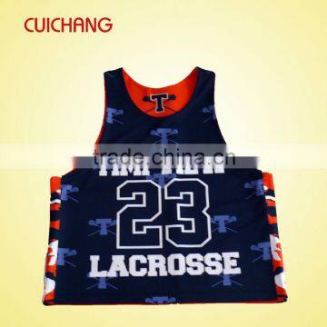 Professional custom sublimation lacrosse jersey