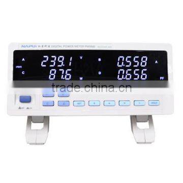 PM9840 Good quality single phase digital power meter with 40A AC 5V-600V Multi-function power meter