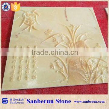 Wallpaper Cladding Panels, Yellow Onyx Wall