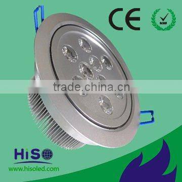 hot sales !!! indoor 9*1W high power led recessed downlight