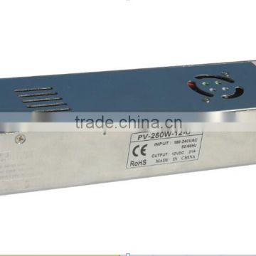 switching power supply 250w 12vdc led power supply 12v