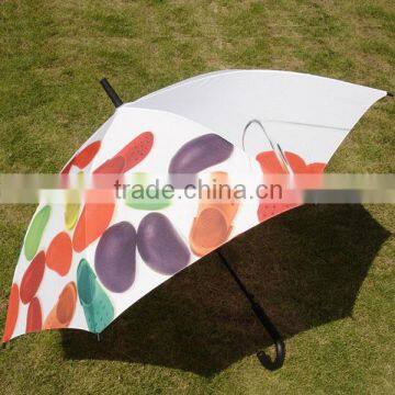 custom heat transfer printing advertising straight Umbrella