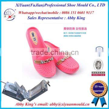 light and comforatable Injection shower PVC air blowing shoe mould manufacturer