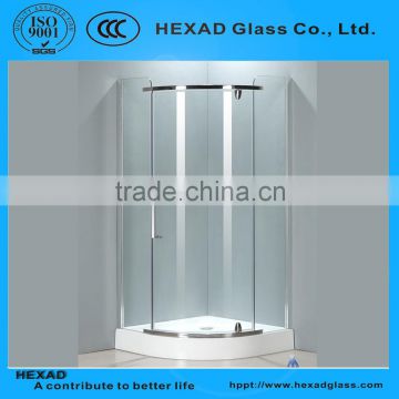 SECTOR GLASS SHOWER BOX// PERSONAL CUSTOMIZE//HEXAD GLASS &HEXAD INDUSTRIES