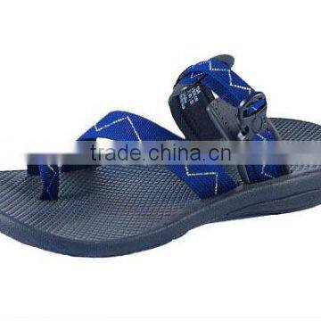 Customized style and color fashionable slipper sandal for men anti-slip rubber outsole