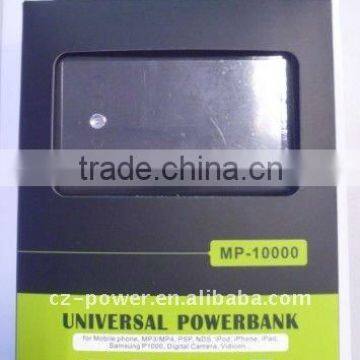 Universal Powerbank for Camera/Mobile Phone/iPad/iPhone/iPod.etc.