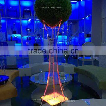 Shanghai Modern Led Table lamp centerpieces decoration with acrylic material