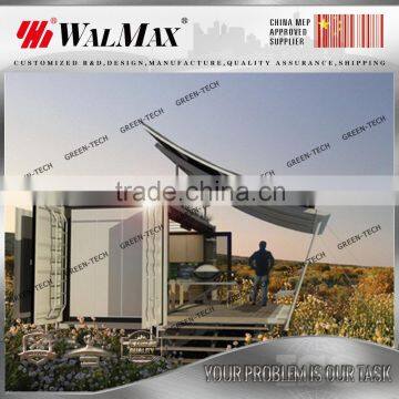 CH-LA055 cheap but luxury steel prefabricated houses villa