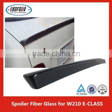 Rear Trunk Spoiler Lip Wing Fit For B enz E-class W210 Unpainted FRP