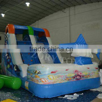 China low price products inflatable double lane slip slide best sales products in alibaba