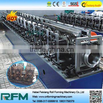 Roller shutter door frame forming machines