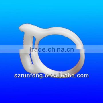 Plastic hose clamp